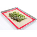 Custom Food Grade Heat Resistant Non-stick Teflon Silicone Baking Mat